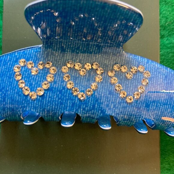 Hair Clips, NWT, & Faux Fur Earmuffs, Set of 3 - Picture 5 of 8